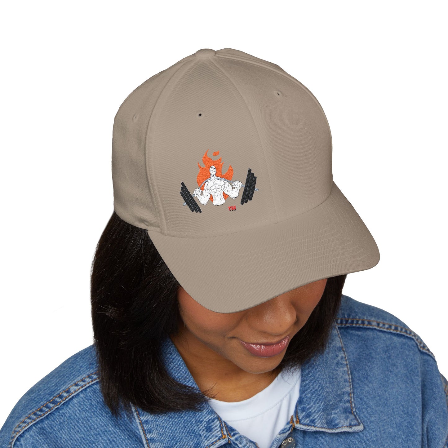 Closed-Back Structured Cap (Embroidery)