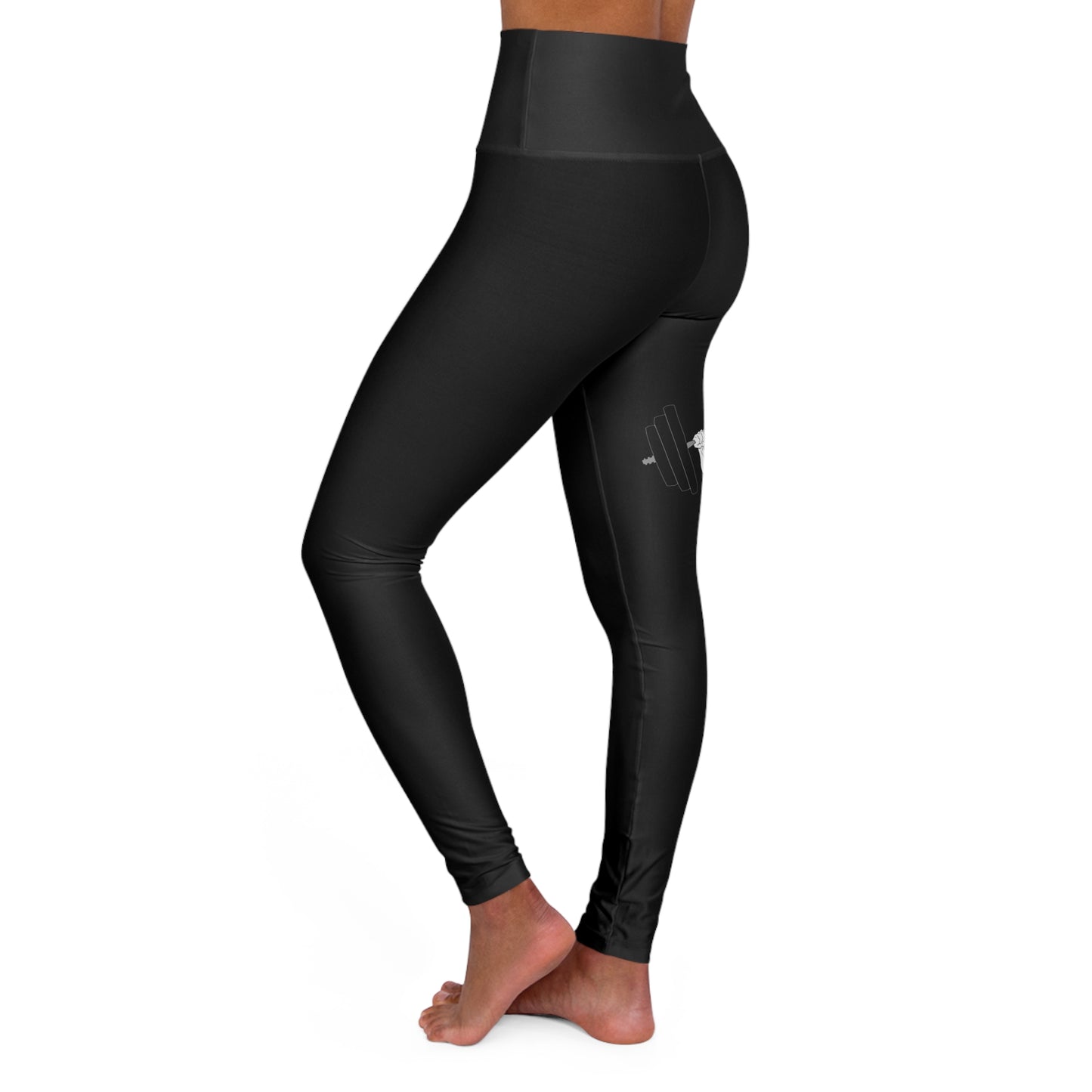 Stylish High Waisted Yoga Leggings for Fitness Enthusiasts - Perfect for Workouts and Active Lifestyle