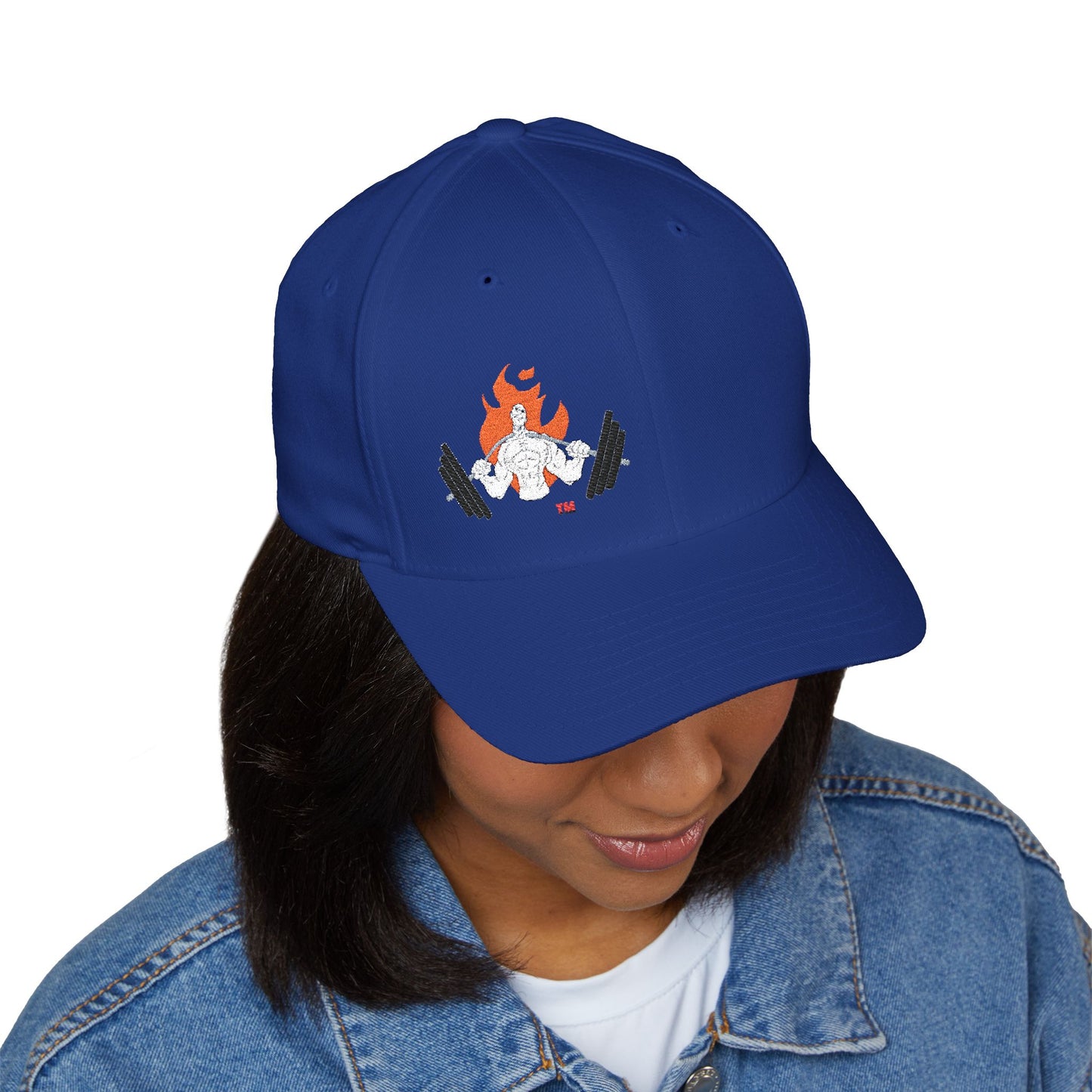 Closed-Back Structured Cap (Embroidery)
