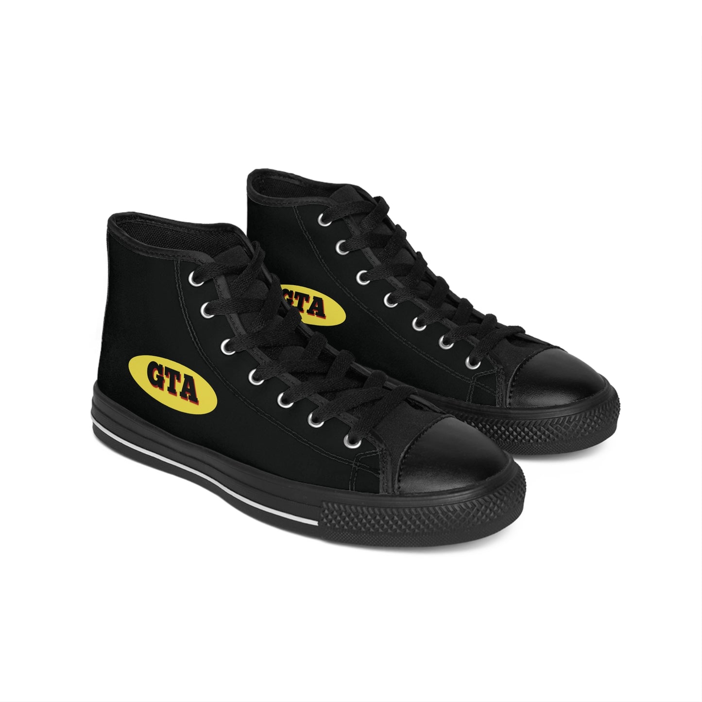GTA Graphic High-Top Sneakers for Active Women
