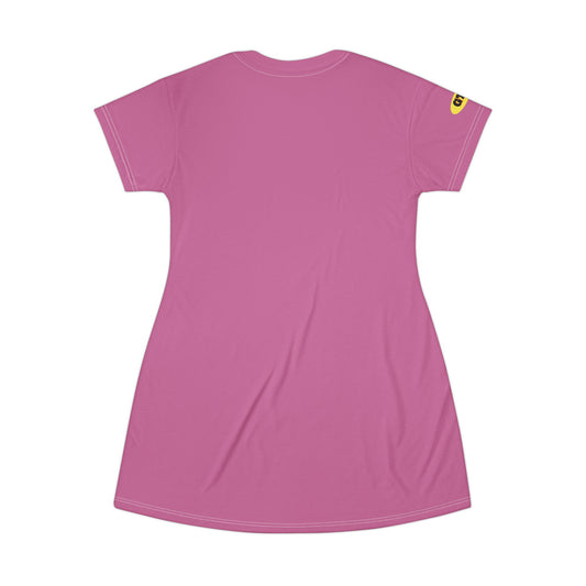 Fun Graphic T-Shirt Dress for Casual Days