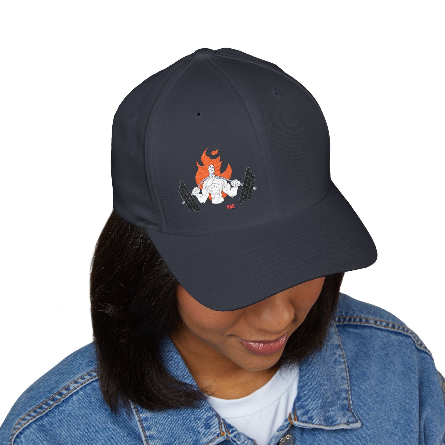 Closed-Back Structured Cap (Embroidery)