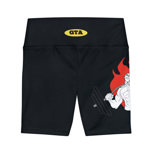 GTA Women's Workout Shorts - Athletic Fitness Apparel for Active Lifestyle