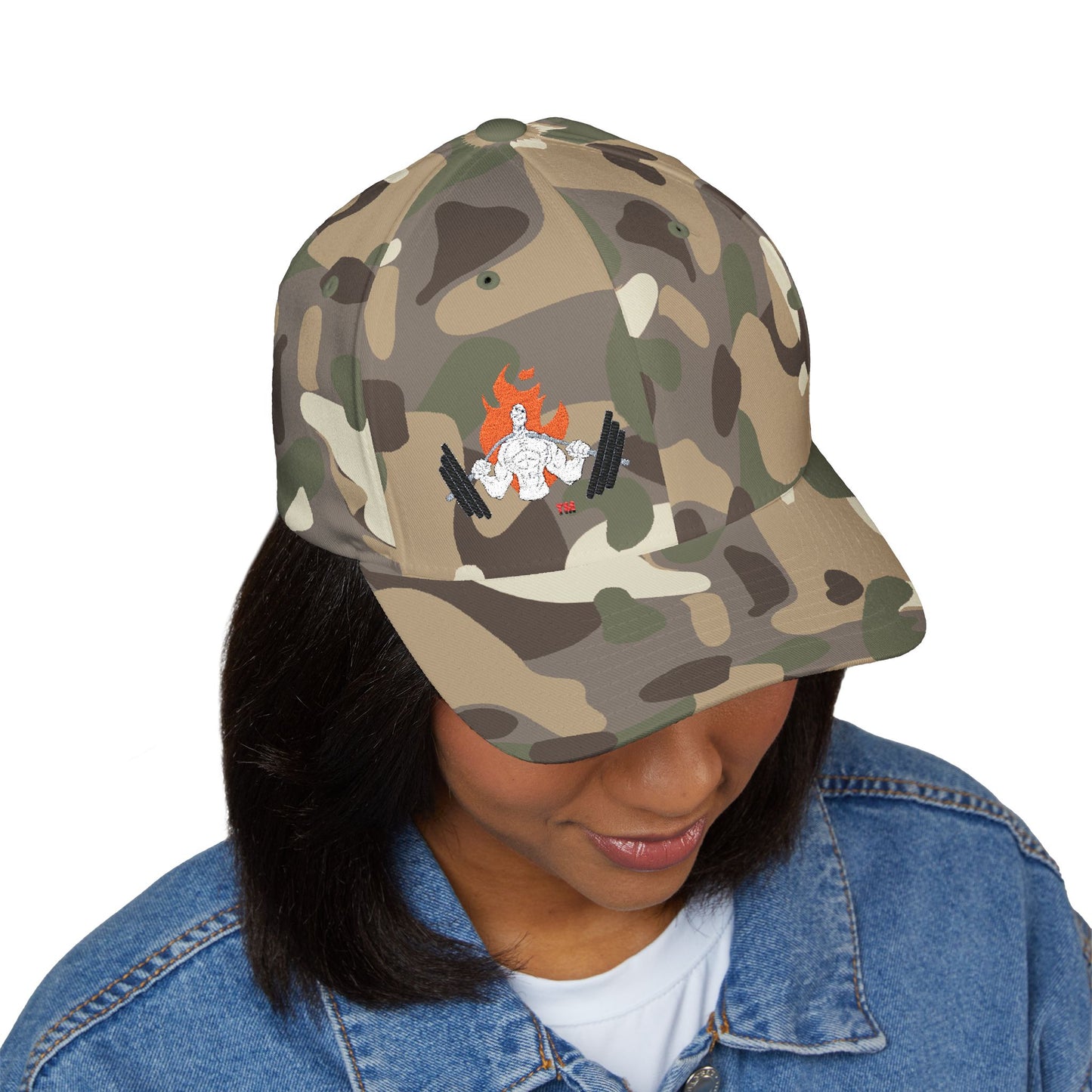 Closed-Back Structured Cap (Embroidery)