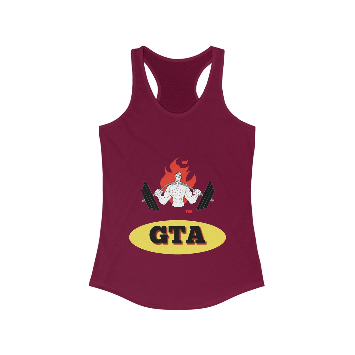 Graphic Racerback Tank Top for Women - GTA Design