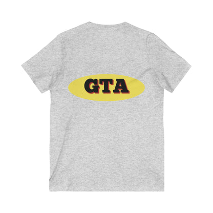 GTA Graphics Unisex V-Neck Tee - Casual Streetwear for Gamers