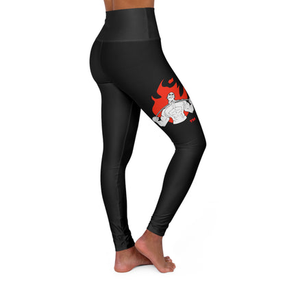 Stylish High Waisted Yoga Leggings for Fitness Enthusiasts - Perfect for Workouts and Active Lifestyle