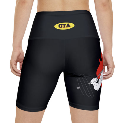 GTA Women's Workout Shorts - Athletic Fitness Apparel for Active Lifestyle