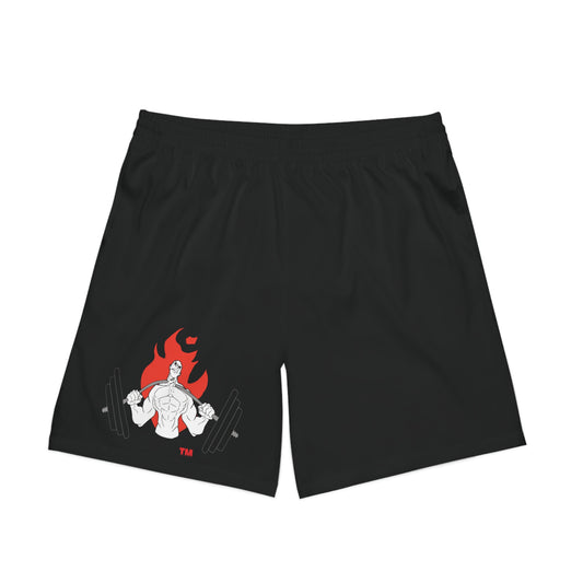 Men's Elastic Beach Shorts - Gym Inspired Designs for Summer Fitness