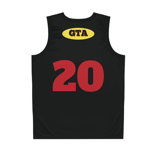 Custom Basketball Jersey - Gym Lover's Edition with Motivational Graphics
