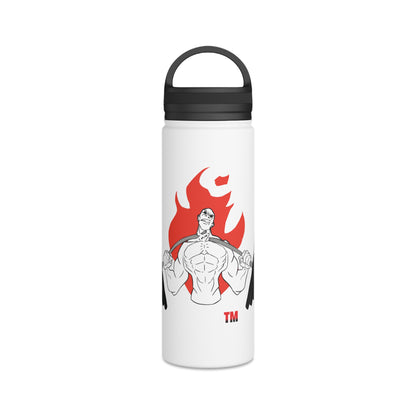 Motivational Stainless Steel Water Bottle - Gym & Outdoor Use