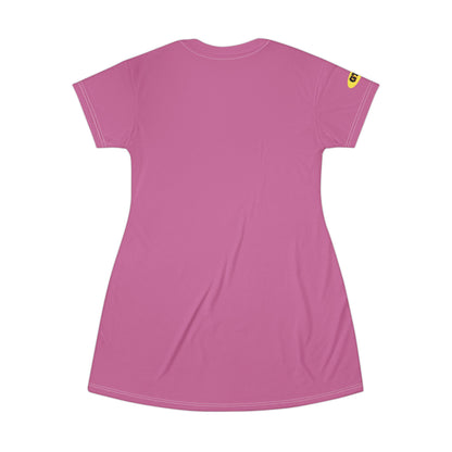 Fun Graphic T-Shirt Dress for Casual Days