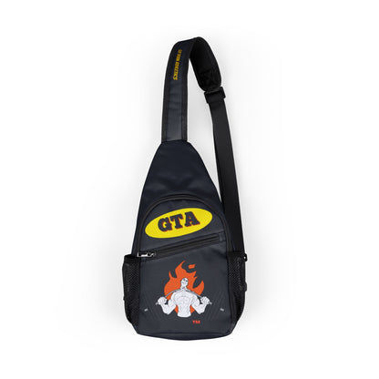 GTA Graphic Chest Bag - Stylish Sling for Active Adventures