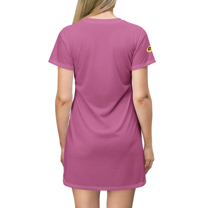 Fun Graphic T-Shirt Dress for Casual Days