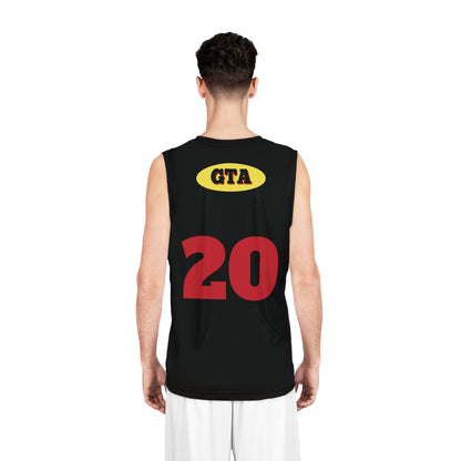 Custom Basketball Jersey - Gym Lover's Edition with Motivational Graphics