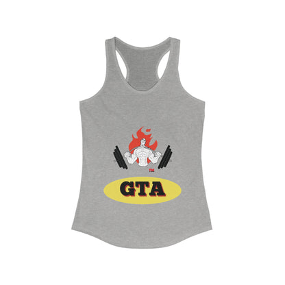 Graphic Racerback Tank Top for Women - GTA Design