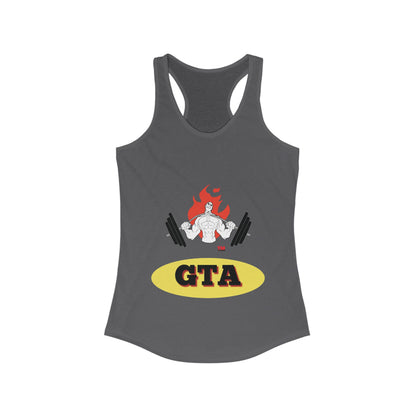 Graphic Racerback Tank Top for Women - GTA Design