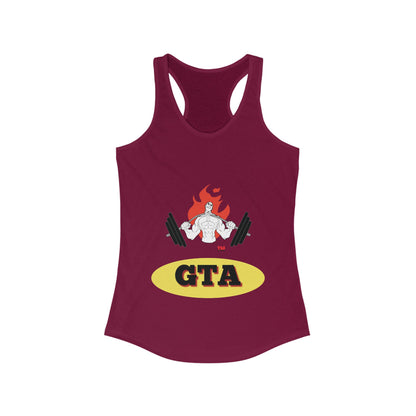 Graphic Racerback Tank Top for Women - GTA Design