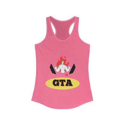 Graphic Racerback Tank Top for Women - GTA Design